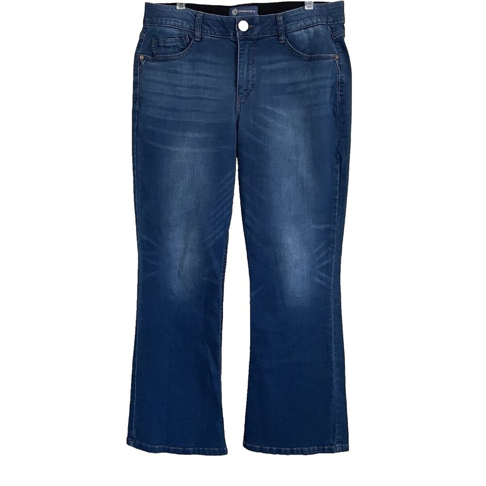 Democracy Ab Solution Bootcut Jeans 14P Stretch Denim - Picture 2 of 10